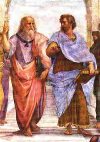 ARISTOTELE E PLATONE